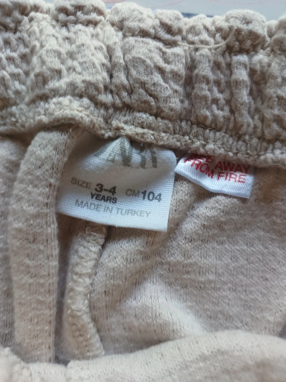 Calça leve Zara 3/4 anos bege – photo 2